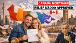 $5000 Mortgage Relief Approved for 5 Provinces in Canada – January 2026 Support Rollout Explained