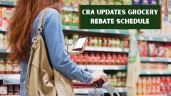 Canada Revenue Agency Updates $236 Grocery Rebate Warning Families of Schedule Changes