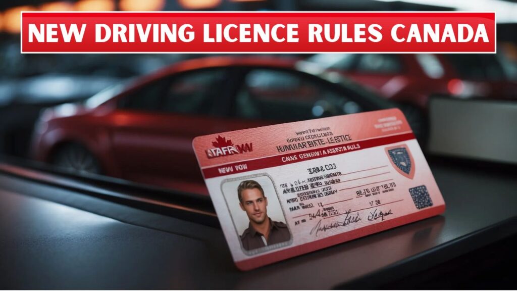 New Driving Licence Rules Canada